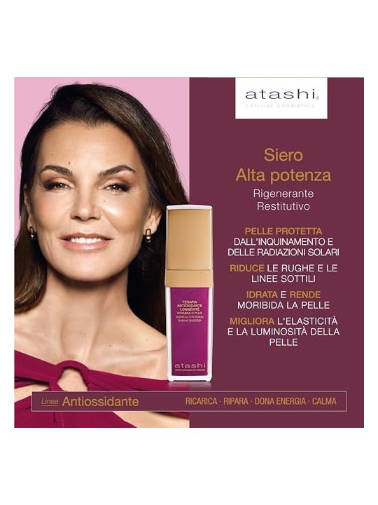 Siero Vitamina C Atashi Difesa Cellulare Antiossidante 30ml Donna