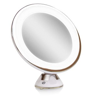 RioBeauty Specchio per il trucco LED multiuso