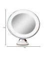 RioBeauty Specchio per il trucco LED multiuso