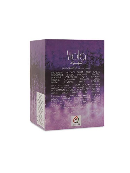 Ajmal Viola eau de parfum donna 75ml