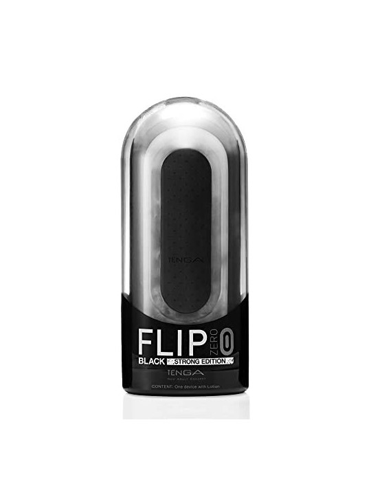Masturbatore riutilizzabile nero TENGA Flip Zero