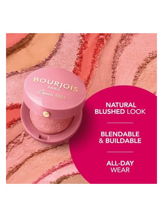 Bourjois Fard Pastello Fard Blush 25g 16 Rose Coup de Foudre