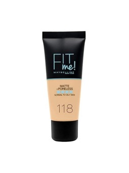 Maybelline Adattami Trucco opaco e senza pori donna 118 Nude