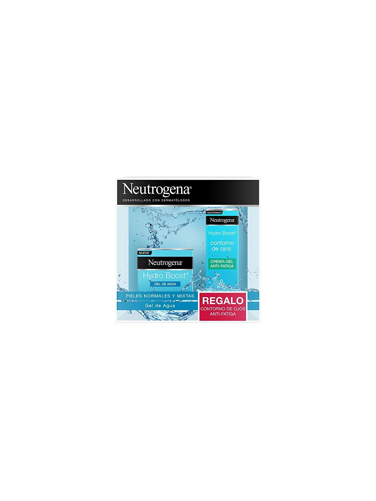 Neutrogena HYDRO BOOST Facial Water Gel 50ml and Eye Contour 15ml
