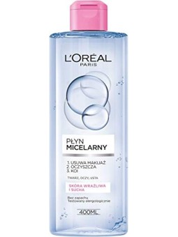 Fluido micellare per pelli sensibili e secche 400ml