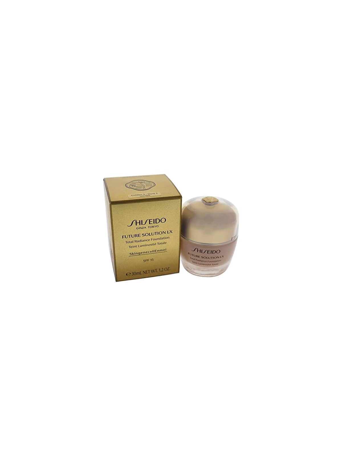 Shiseido Future Solution LX Total Radiance Base G3 Golden 1un donna