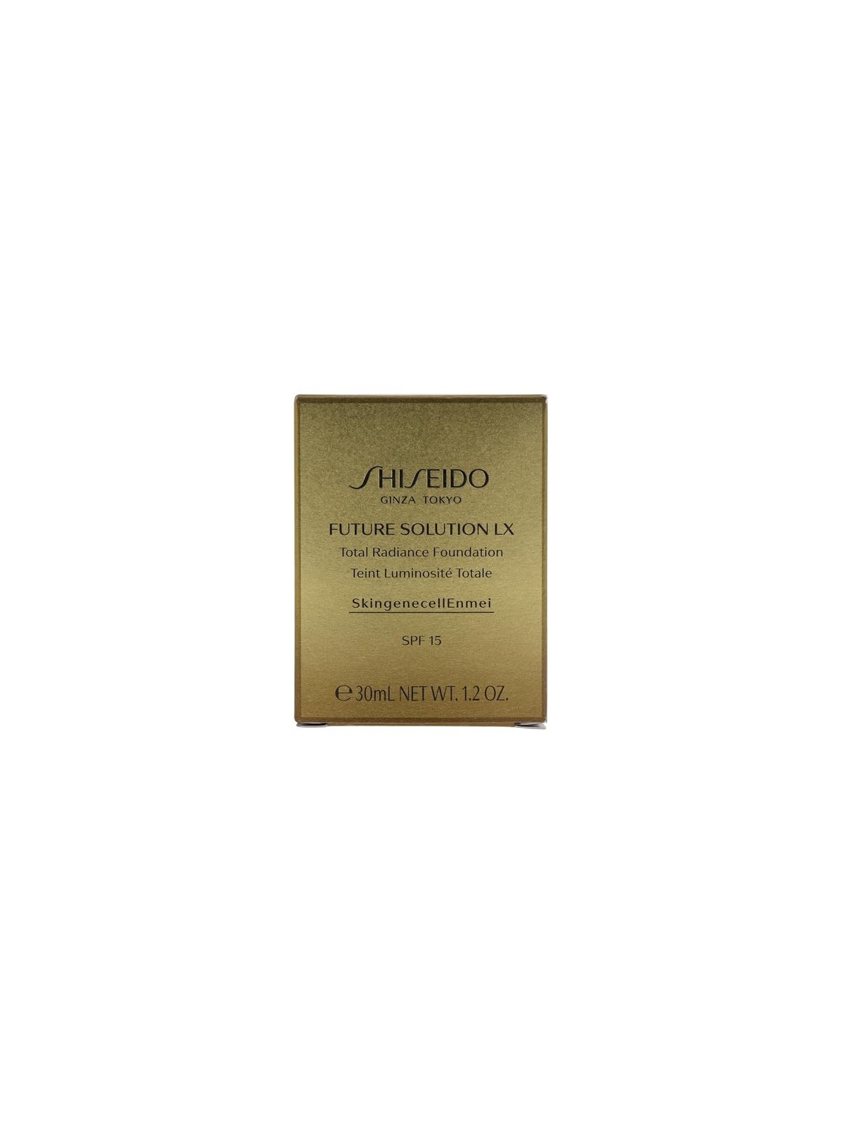 Shiseido Future Solution LX Total Radiance Base G3 Golden 1un donna