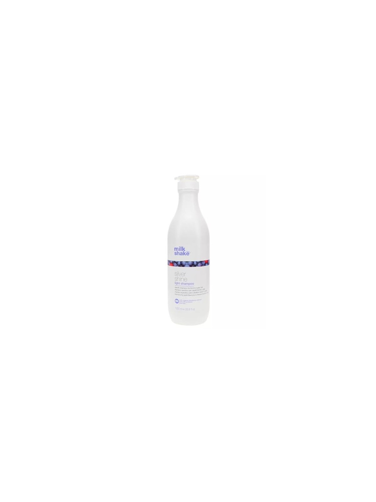 Shampoo Milk Shake Silver Shine Light per capelli platinati e grigi