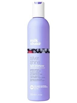 Milk Shake Silver Shine Light Shampoo capelli biondo platino e grigi donna 300ml
