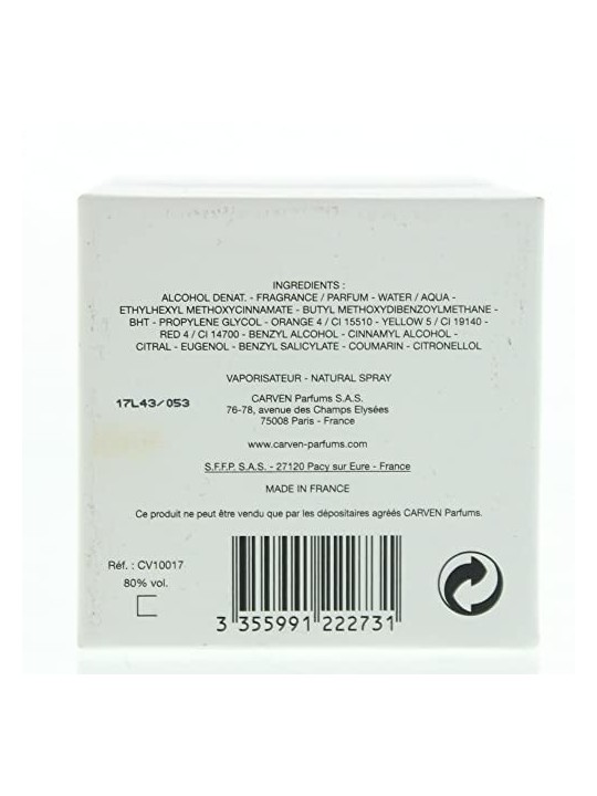 Carven PARIS IZMIR Eau de Parfum 100ml Women