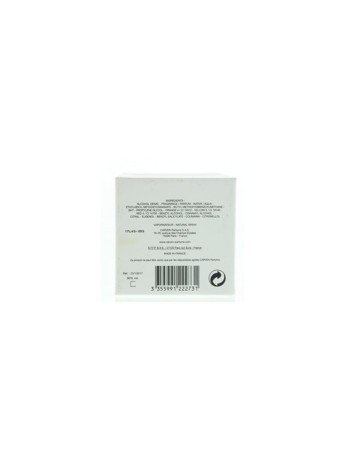 Carven PARIS IZMIR Eau de Parfum 100ml Women