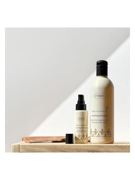 Shampoo Lucidante per Capelli Secchi e Danneggiati Olio di Argan Shampoo Levigante 300 ml donna 300ml