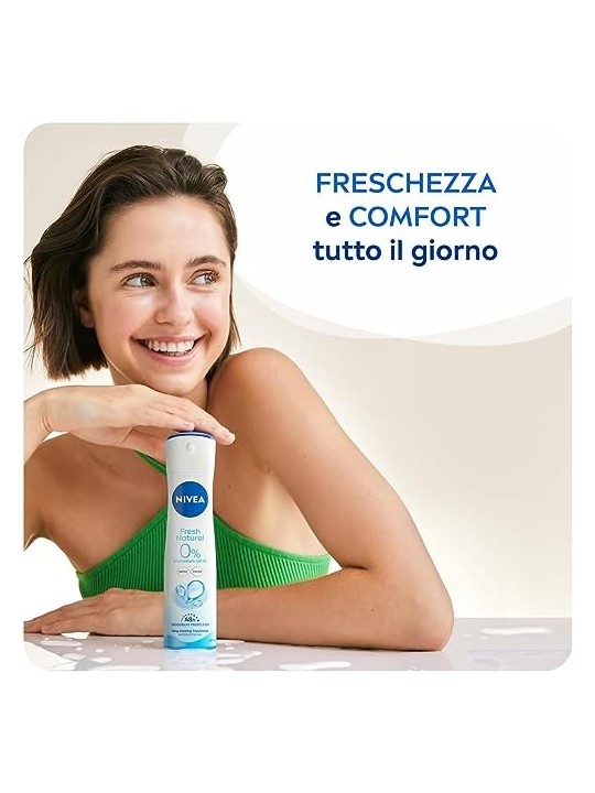 Deodorante Spray Nivea 0% ALLUMINIO 150ml Unisex