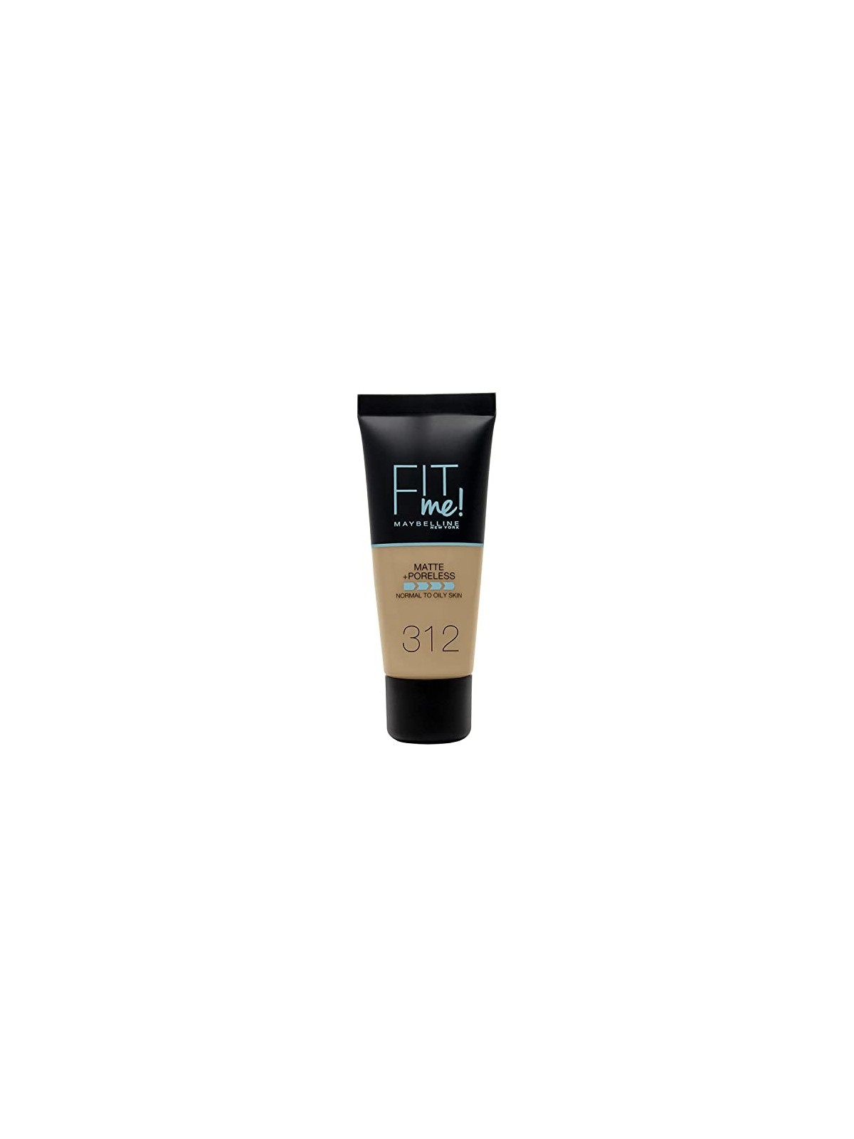 Fondotinta Maybelline FIT ME MATTE PORELESS 312-Golden