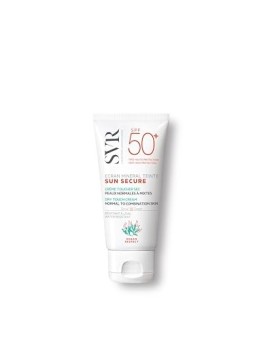 Crema solare minerale colorata SPF50 per pelli secche