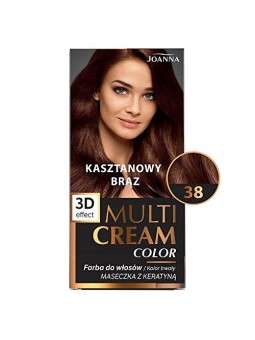 JOANNA Colore per capelli Multi Cream Color 38 Castano Castano