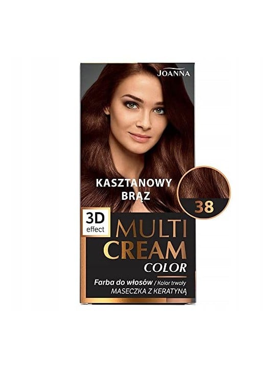 JOANNA Colore per capelli Multi Cream Color 38 Castano Castano