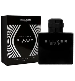 Eau de Toilette Silver Man by Jeanne Arthes 100ml