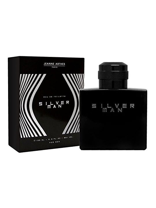 Eau de Toilette Silver Man by Jeanne Arthes 100ml