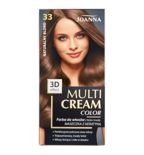 JOANNA Colore per capelli Multi Cream Color 33 Biondo Naturale