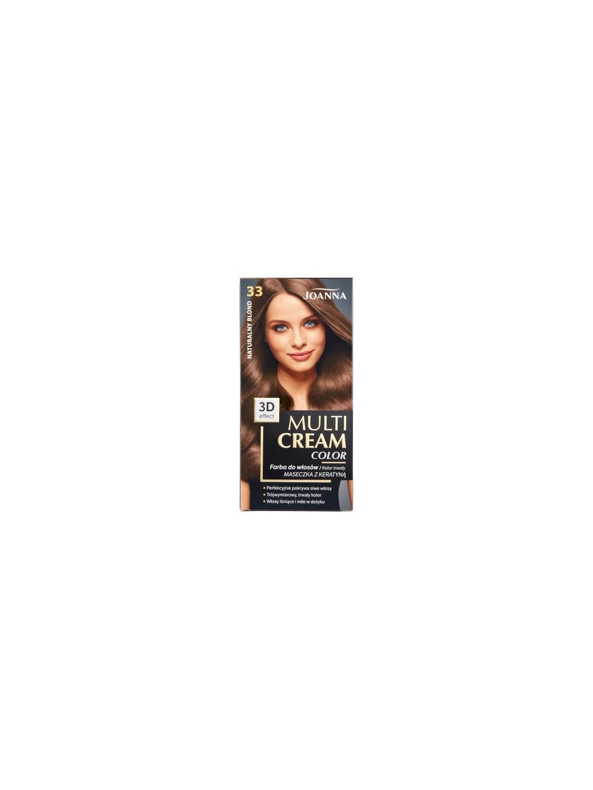 JOANNA Colore per capelli Multi Cream Color 33 Biondo Naturale