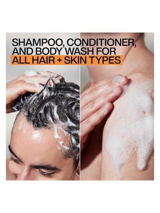Redken Brews 3 in 1 Shampoo Balsam and Shower Gel 300ml