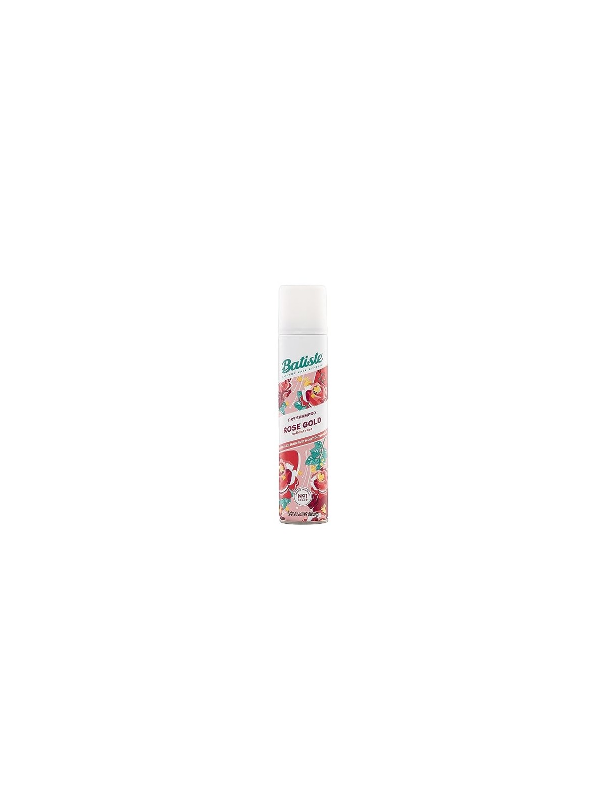 Batiste Dry Shampoo Rose Gold Shampoo per capelli normali con aroma di bergamotto e gelsomino donna 200ml