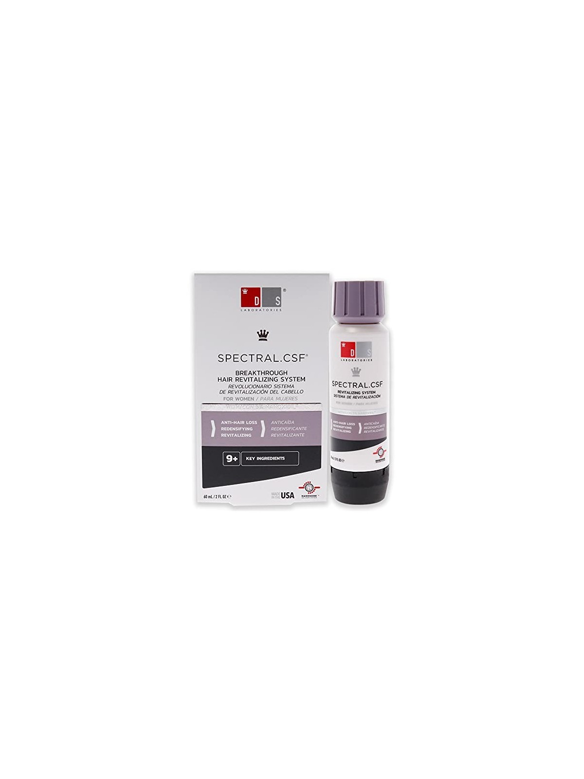 DS Laboratories SpectralCsf Sistema rivitalizzante per capelli rivoluzionario donna 60ml