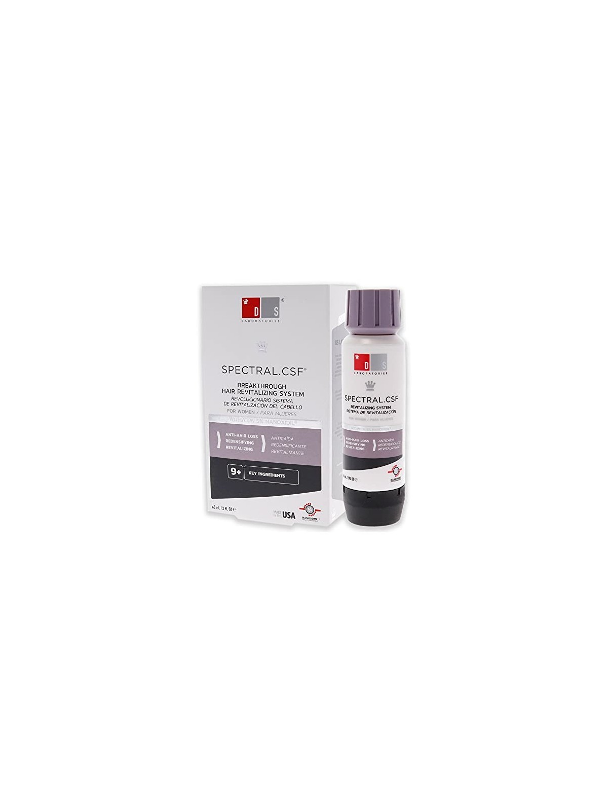 DS Laboratories SpectralCsf Sistema rivitalizzante per capelli rivoluzionario donna 60ml