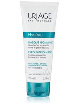 Uriage Hyséac Maschera esfoliante 100ml, pelle luminosa