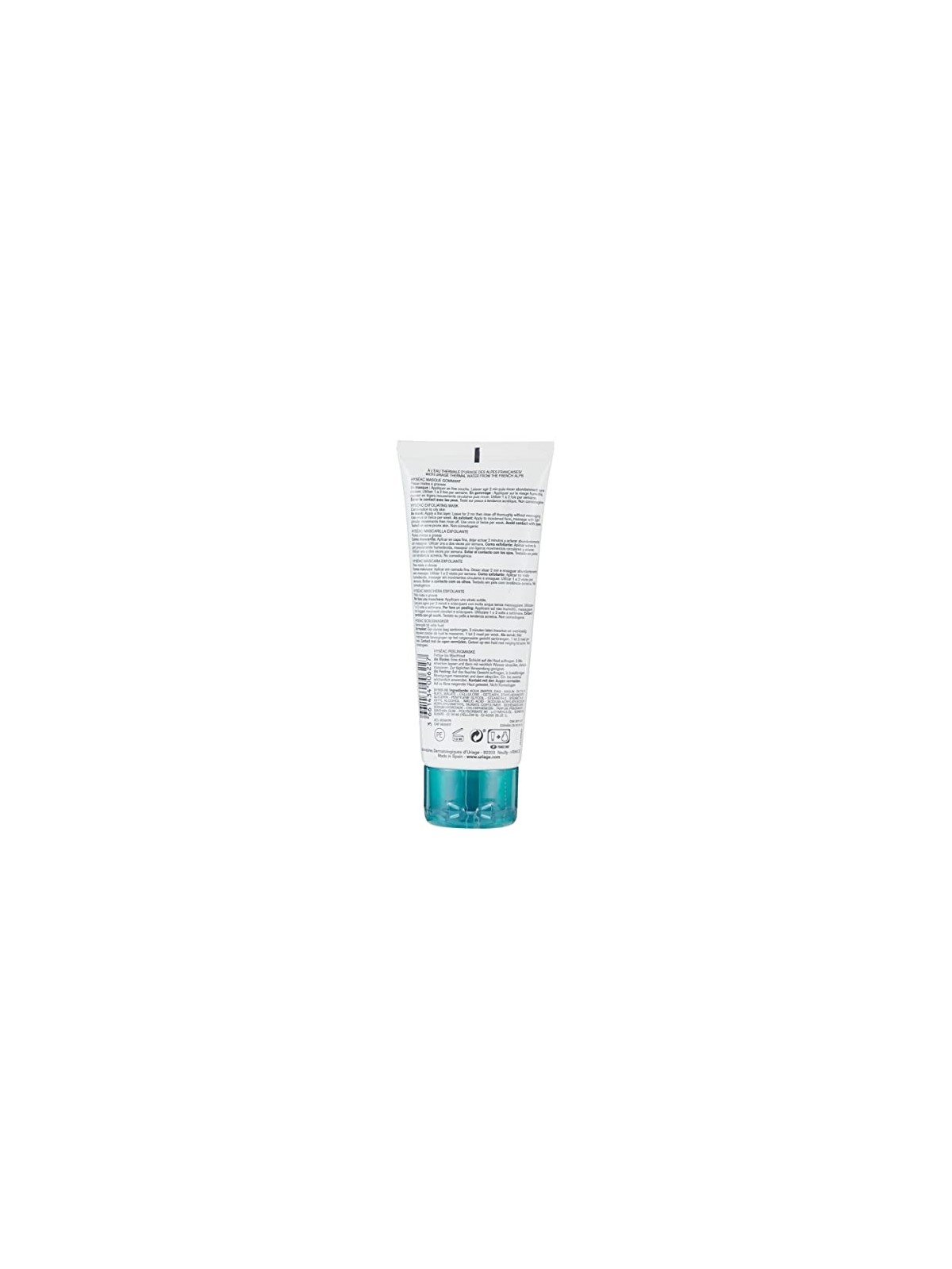 Uriage Hyséac Maschera esfoliante 100ml, pelle luminosa