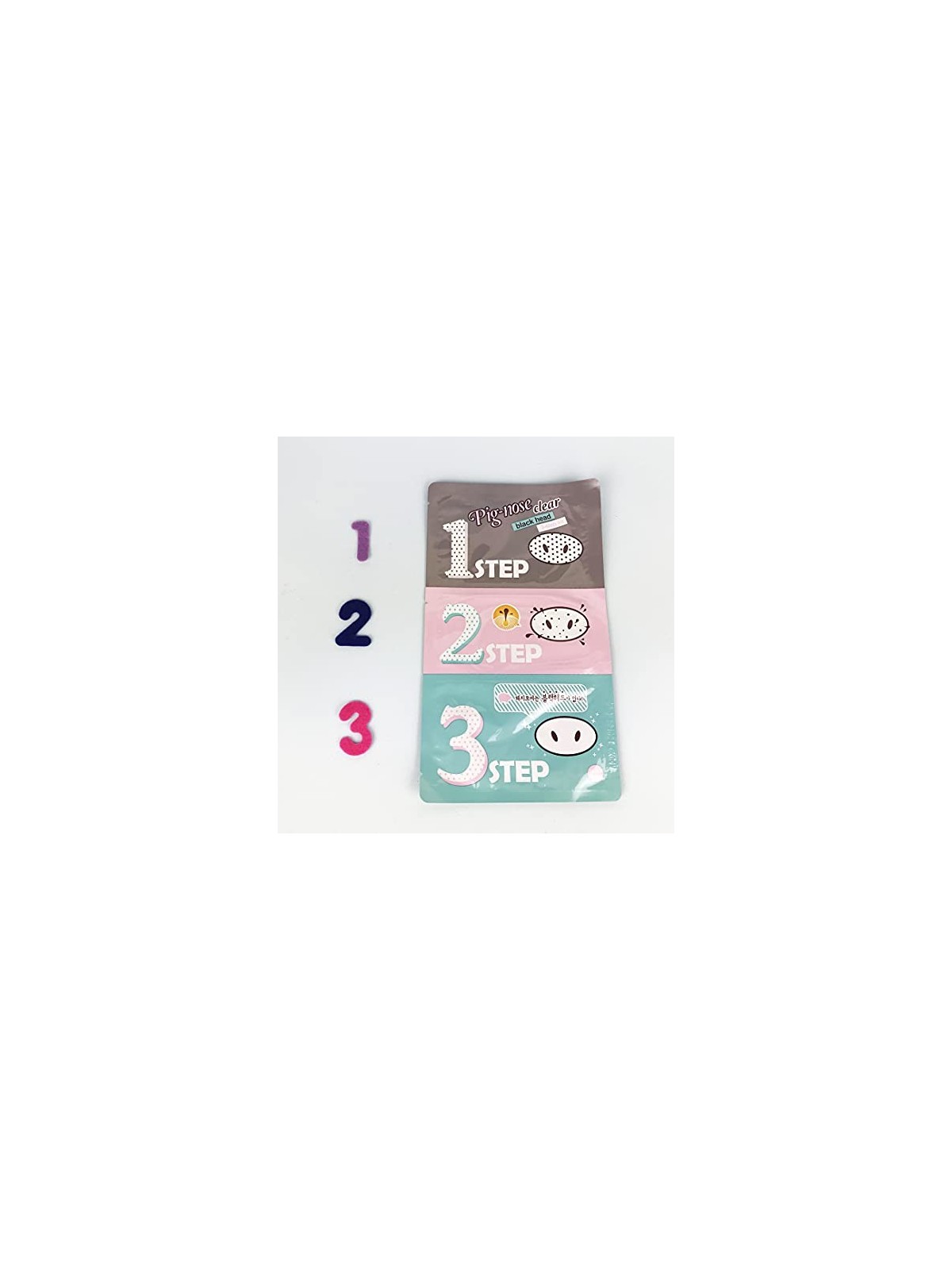 Kit Holika Holika 3 fasi naso maiale donna 70g