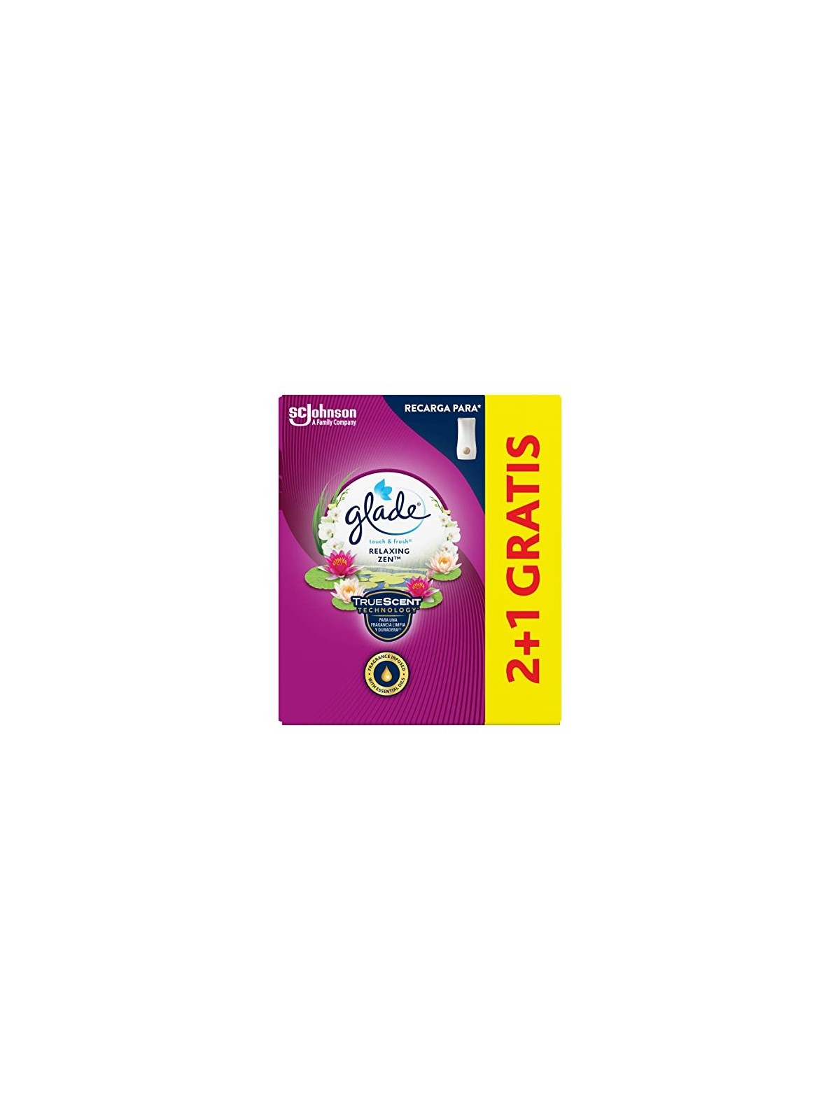 Brise UN TOUCH Ricarica Deodorante Ambiente Relax Zen 3 Unit