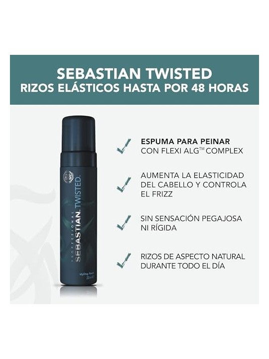 Sebastian TWISTED Curl Lifter Styling Foam 200ml Unisex