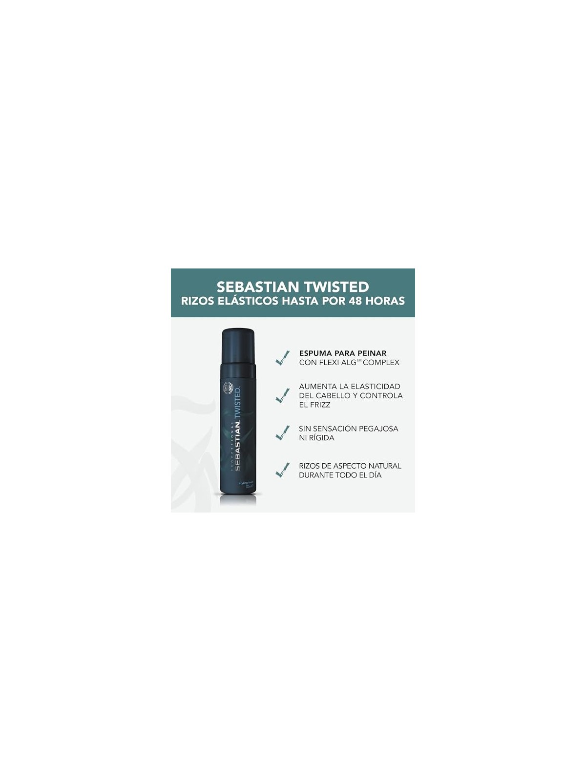Sebastian TWISTED Curl Lifter Styling Foam 200ml Unisex