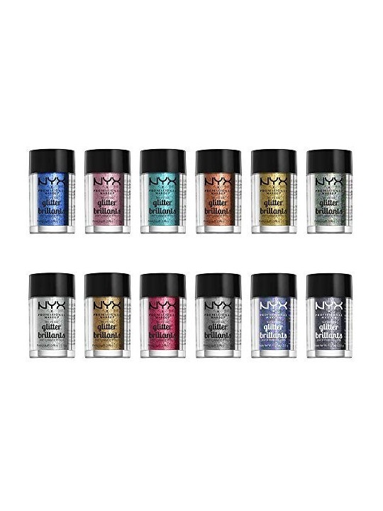 Nyx Professional Make Up GLITTER BRILLANTS per viso e corpo cristallo unisex