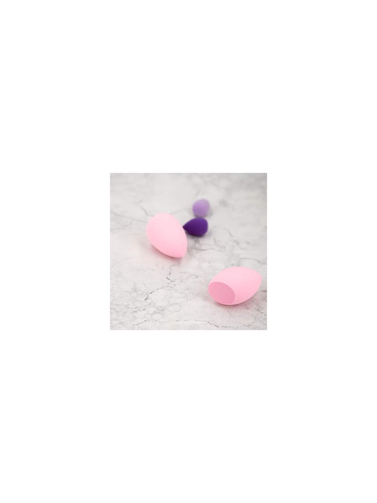 Spugna Per Sfumatura A Forma Di Oliva Rosa Chiaro