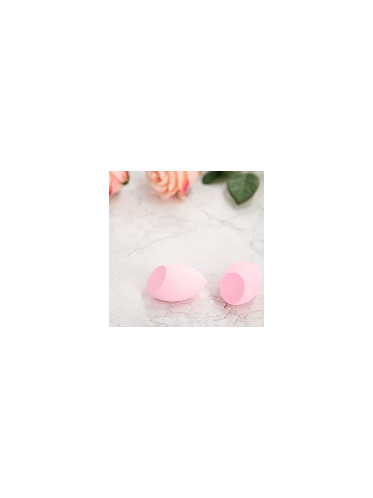 Spugna Per Sfumatura A Forma Di Oliva Rosa Chiaro
