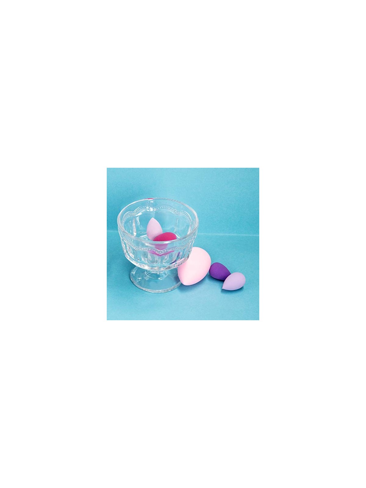 Mini Correttore Spugna Rosa Confezione da 2