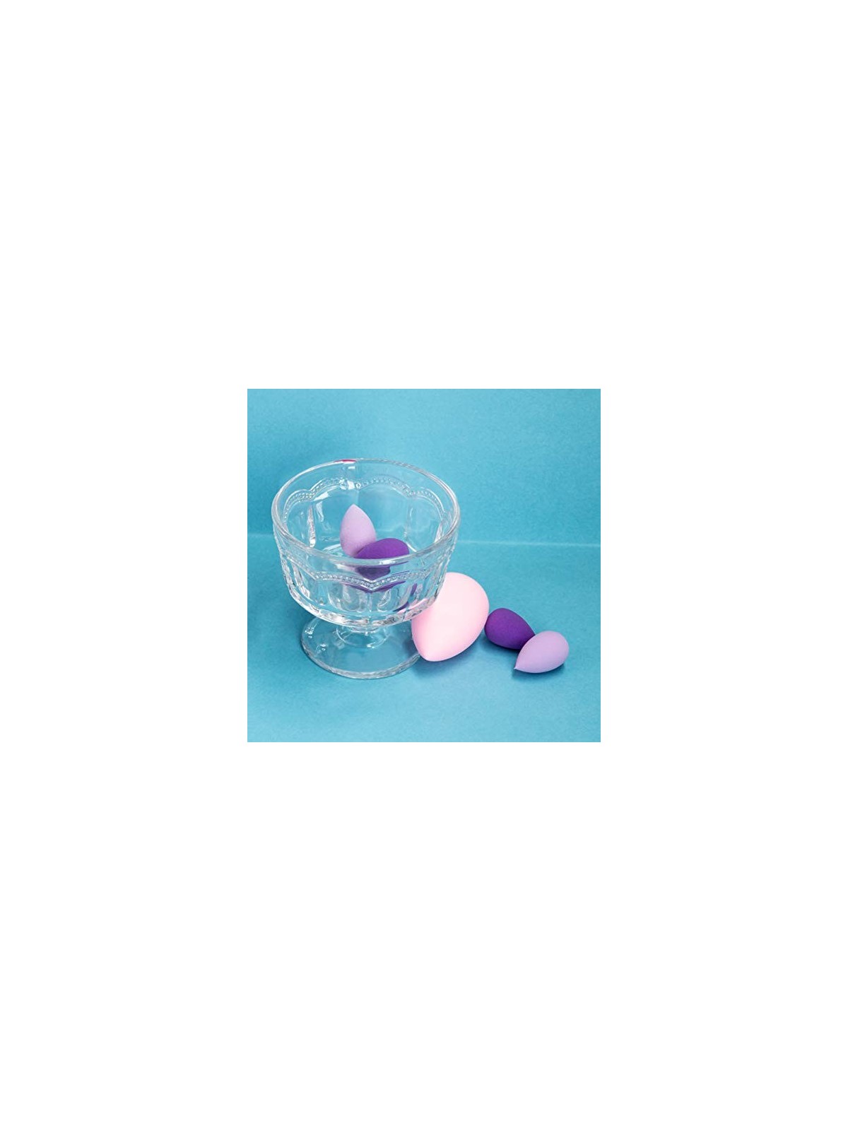 Mini spugna per correttore viola confezione da 2