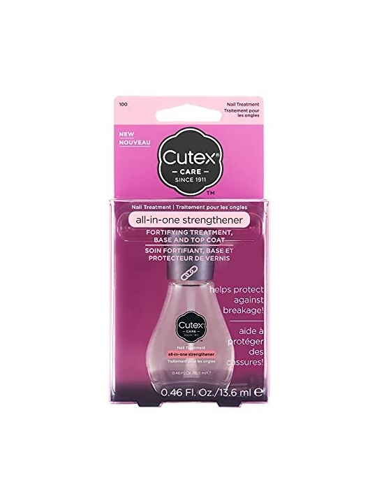 Cutex TRATTAMENTO FORTIFICANTE base e top coat 136ml donna