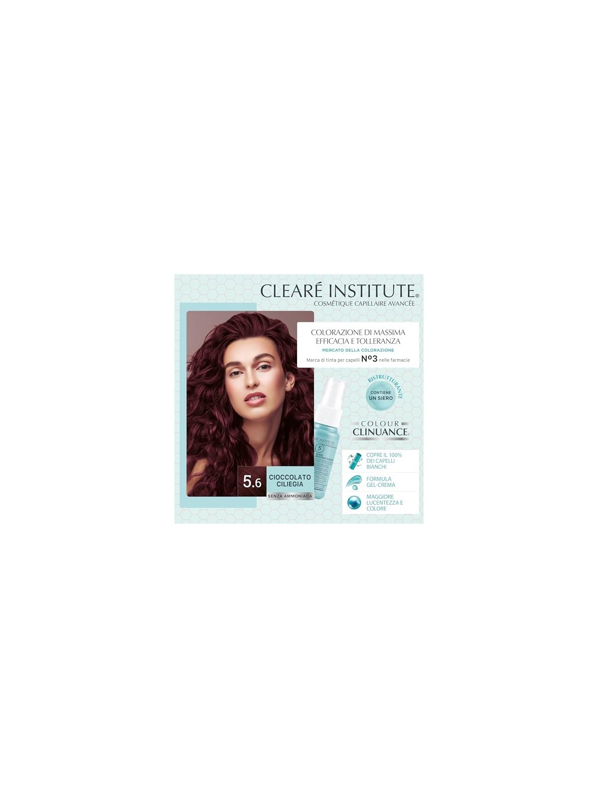 Clear Institute COLOUR CLINUANCE 5.6 - cioccolato ciliegia