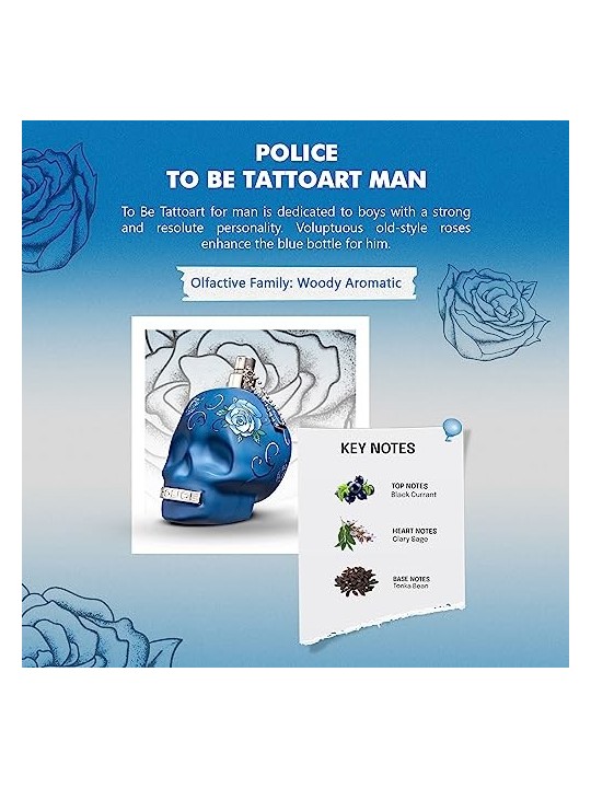 Police To Be Tattooart For Men EDT 40ml