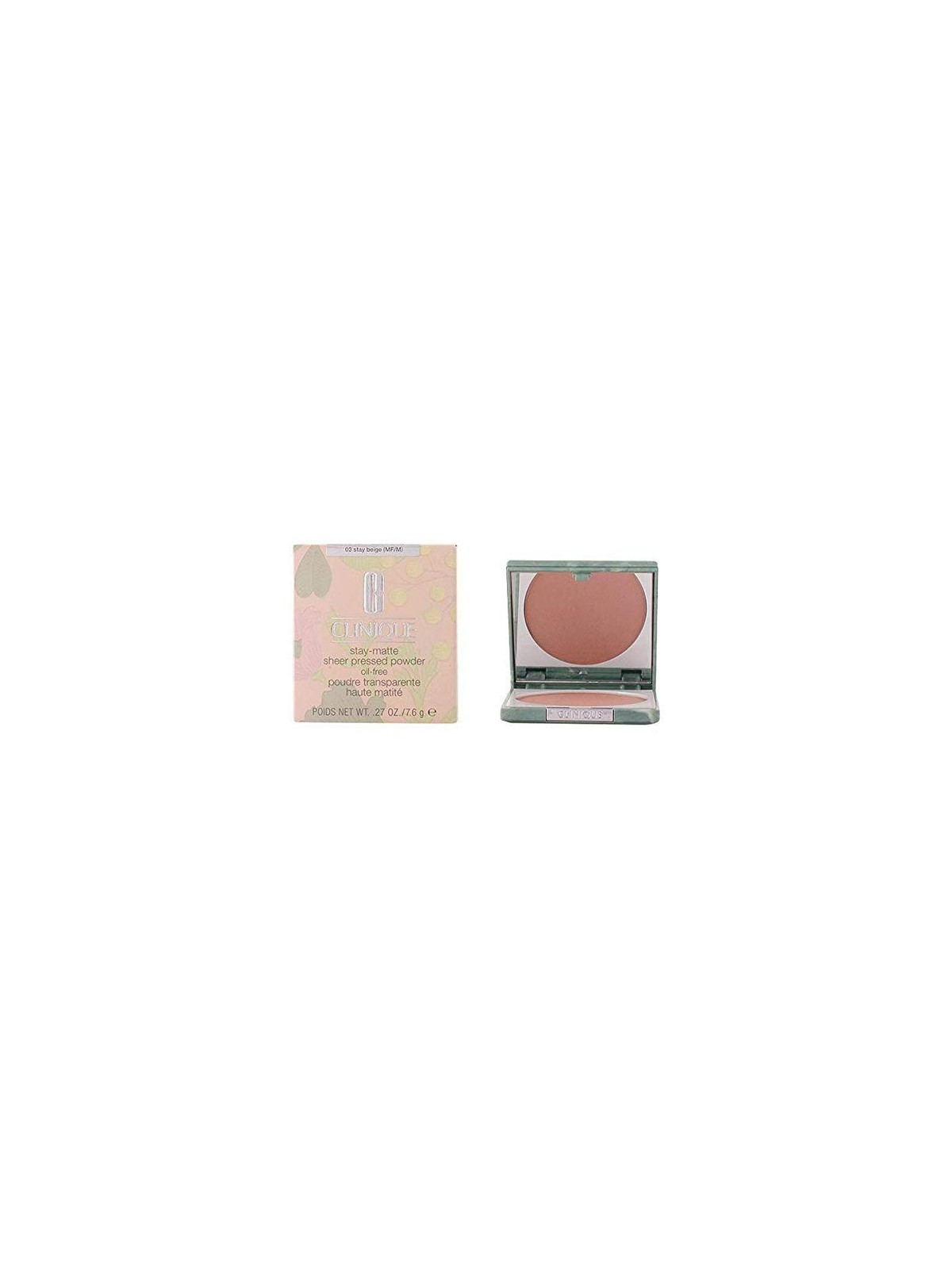 Cipria opacizzante Clinique Stay Beige