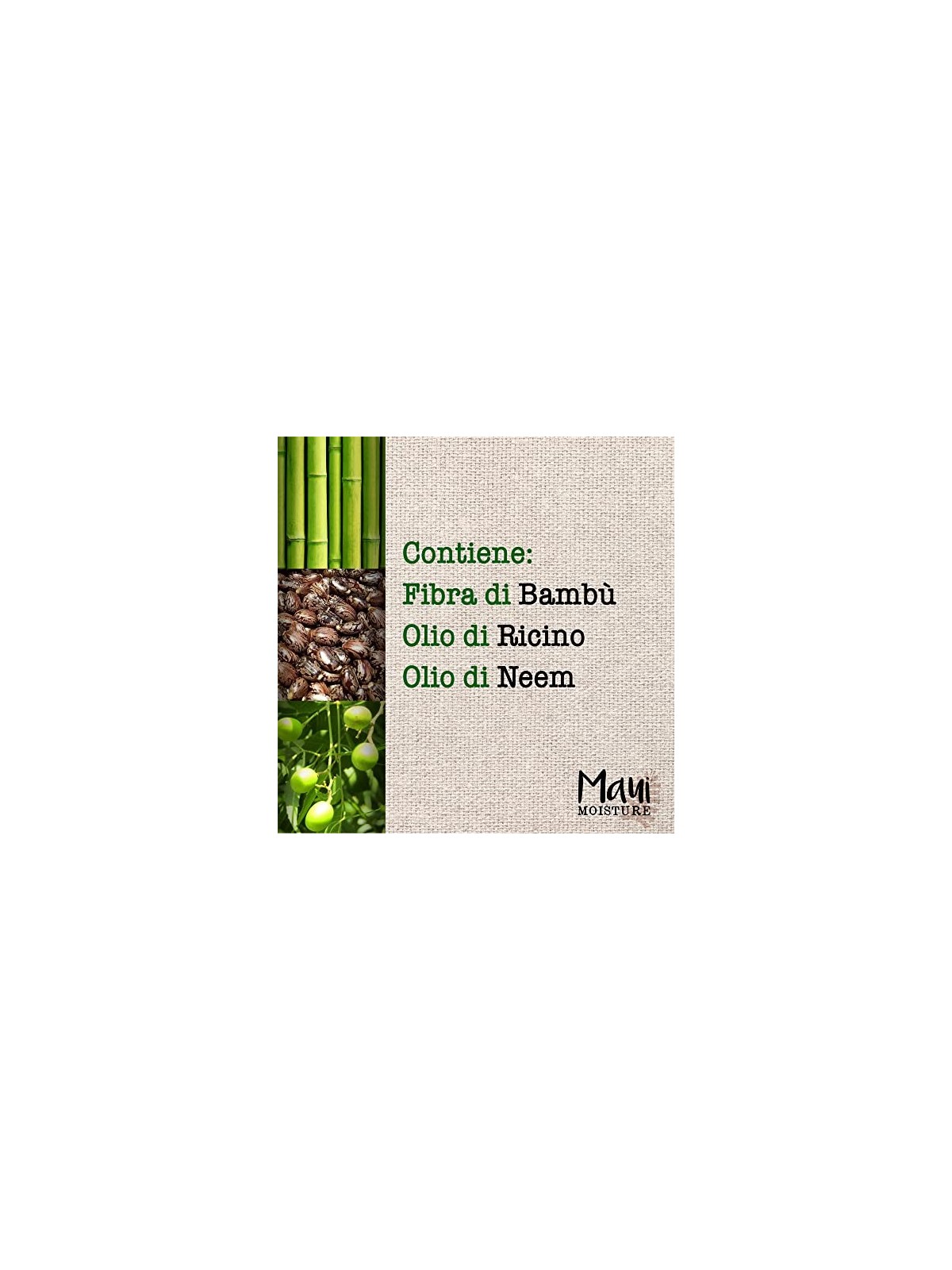 Maui FIBRE DI BAMBOO ispessire e restaurare balsamo 385ml unisex