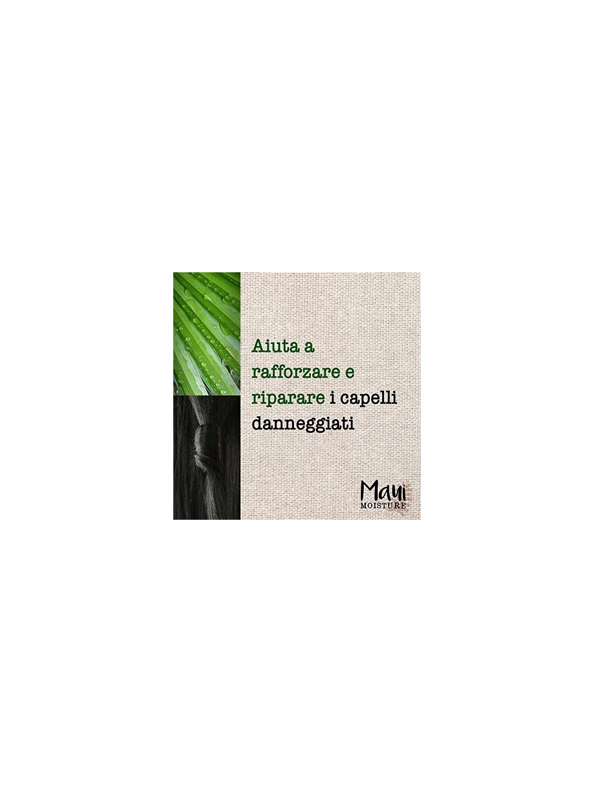 Maui FIBRE DI BAMBOO ispessire e restaurare balsamo 385ml unisex
