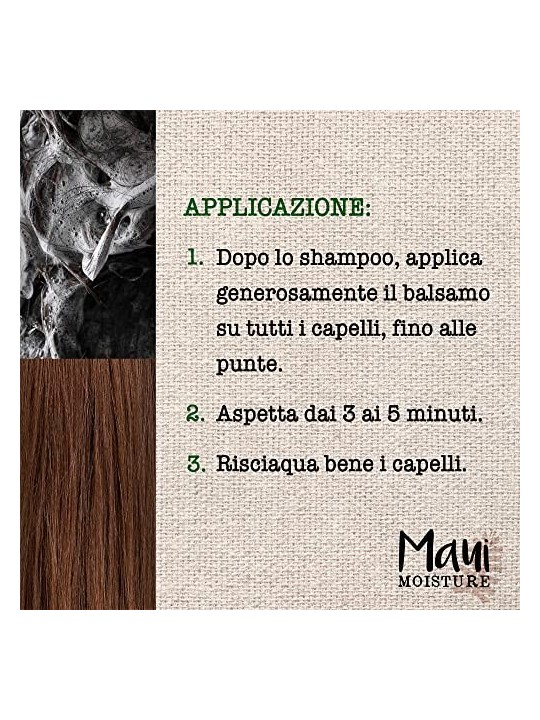 Maui FIBRE DI BAMBOO ispessire e restaurare balsamo 385ml unisex