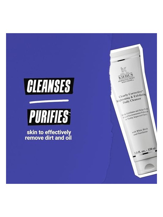 Kiehlï¿½ï¿½ï¿½s Clearly Corrective Bright.&Exfoliating Daily Cleansr unisex 150ml