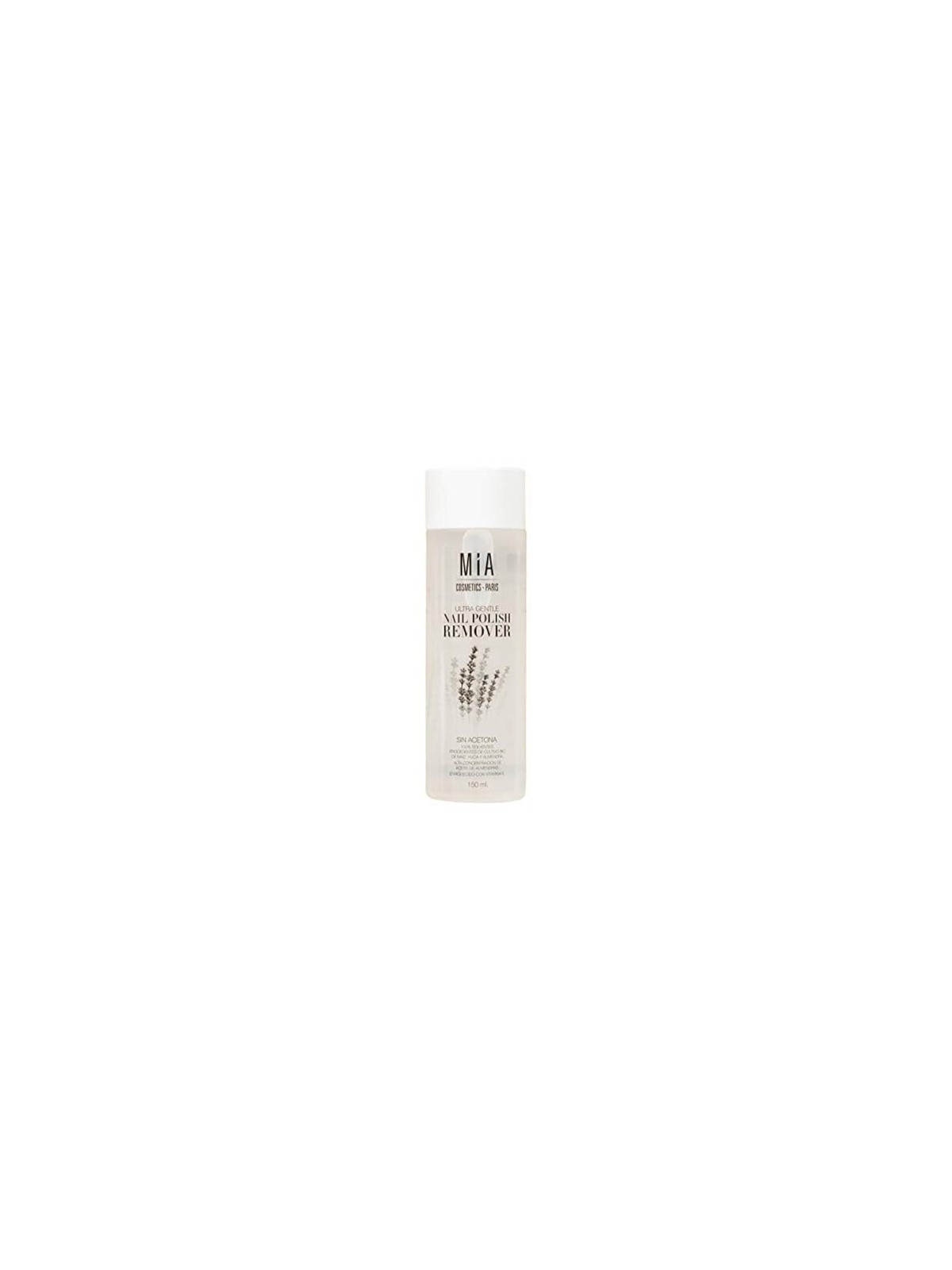 Mia Cosmetics Paris ULTRA GENTLE rimuovi smalto per unghie 150ml donna