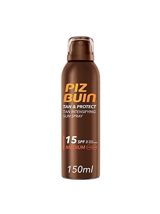 PIZ BUIN TAN PROTECT Tan Intensifying Sun Spray SPF 15 donna 150ml